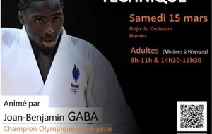 Stage technique Joan-Benjamin GABA samedi15 mars 2025